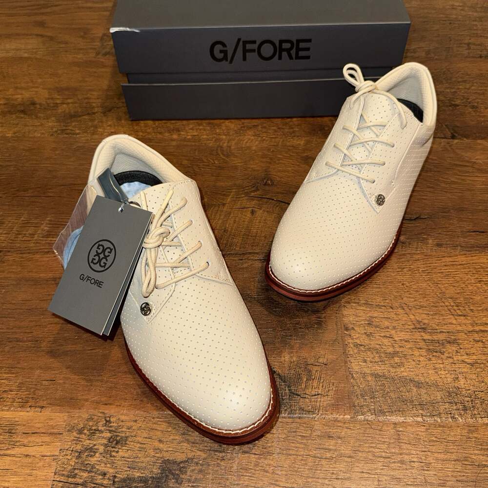 G/FORE Gallivanter Perforated Luxe Leather Golf Shoes Size 8.5